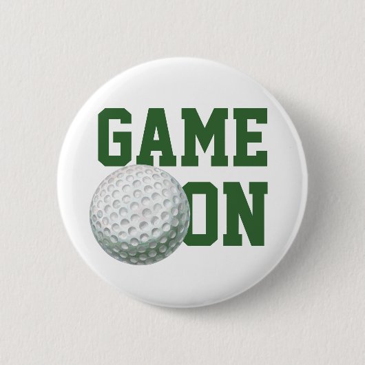 Golf Ball Ronde Button 5,7 Cm (Voorkant)