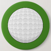 Golf Ball Ronde Button 6,0 Cm (Voorkant)