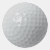 GOLF BALL RONDE STICKER (Voorkant)