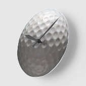 Golf Ball Round Wall klok (Hoek)