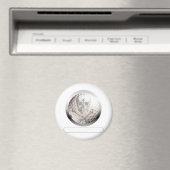 Golf Ball Skull en Crossbones Magneet (Insitu (Vaatwasser))