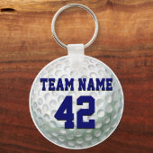 Golf Ball Sleutelhanger (Voorkant)