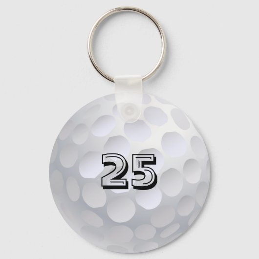 Golf Ball Sleutelhanger (Voorkant)