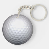Golf Ball Sleutelhanger (Achterkant)