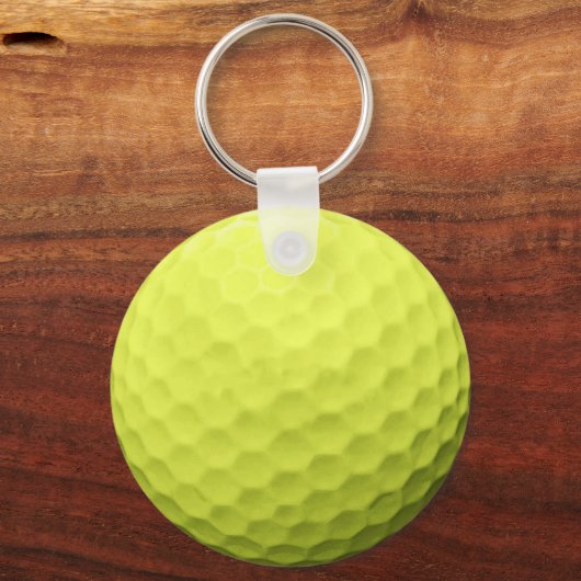 Golf Ball-Sleutelhanger past deze aan met JOUW NAA Sleutelhanger (Achterkant)