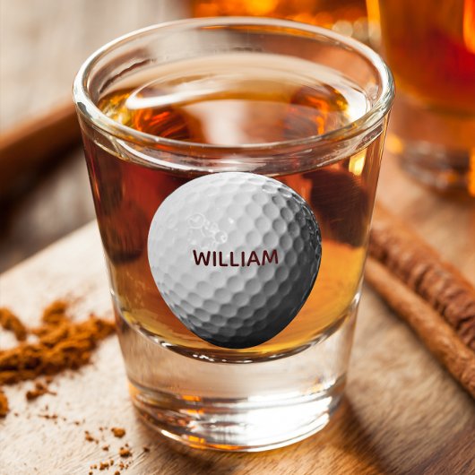 Golf Ball, speciaal ontworpen schuimglas Shot Glas