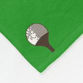 Golf ball Specialized Wilth name blanket Fleece Deken (Hoek)