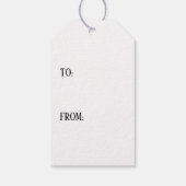 Golf Ball Sport Cadeaulabel (Achterkant)