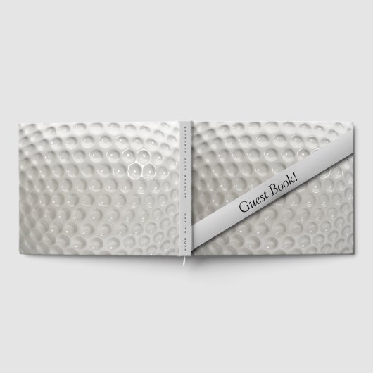 Golf Ball Sport Gastenboek (Volledig)