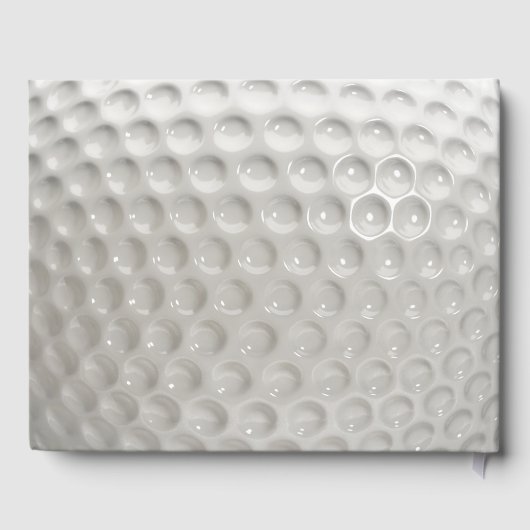 Golf Ball Sport Gastenboek (Achterkant)