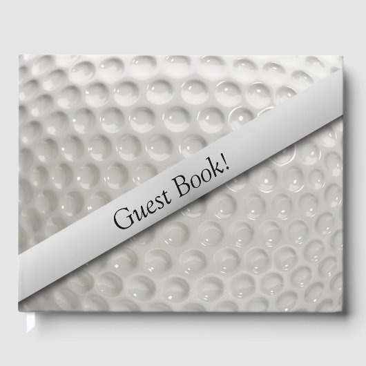 Golf Ball Sport Gastenboek (Voorkant)