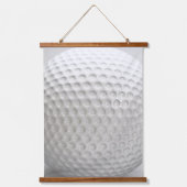 Golf Ball Sport Hangend Wandkleed (Voorkant)