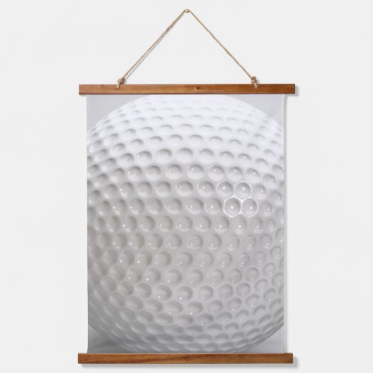 Golf Ball Sport Hangend Wandkleed (Voorkant)