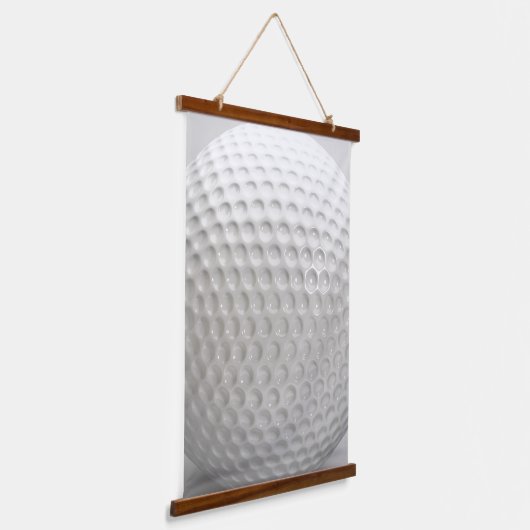 Golf Ball Sport Hangend Wandkleed (Gebogen)