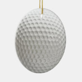Golf Ball Sport Keramisch Ornament (Rechts)