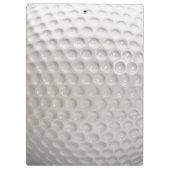 Golf Ball Sport Klembord (Achterkant)
