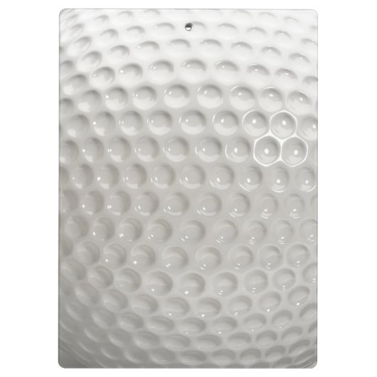 Golf Ball Sport Klembord (Achterkant)