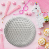 Golf Ball Sport Papieren Bordje (Feest)