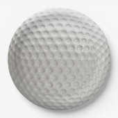 Golf Ball Sport Papieren Bordje (Voorkant)