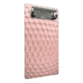 Golf Ball Sport Roze Mini Klembord (Schuin)