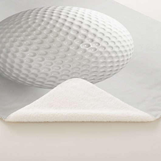 Golf Ball Sport Sherpa Deken (3/4)
