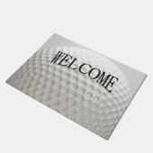 Golf Ball Sport Welkom Deurmat (Schuin)