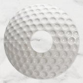 Golf Ball Sport Wijnglaslabel (Voorkant)