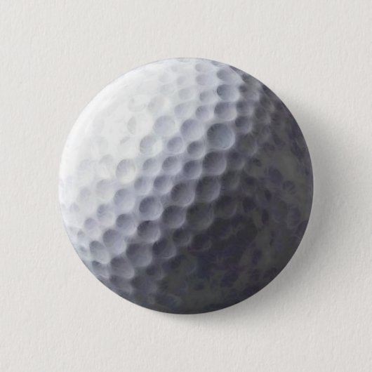 Golf Ball Sports Button Design (Voorkant)