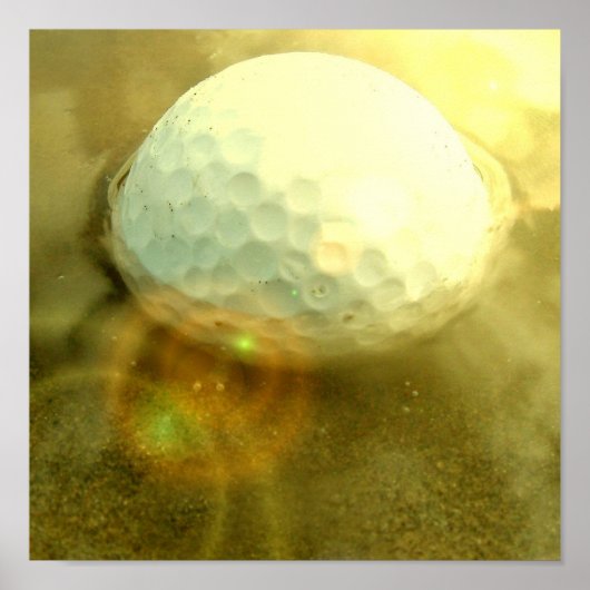 Golf Ball Stack in Mud Print (Voorkant)