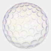 Golf Ball Sticker (Voorkant)