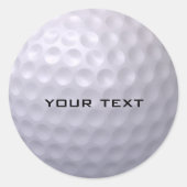 Golf Ball Sticker (Voorkant)