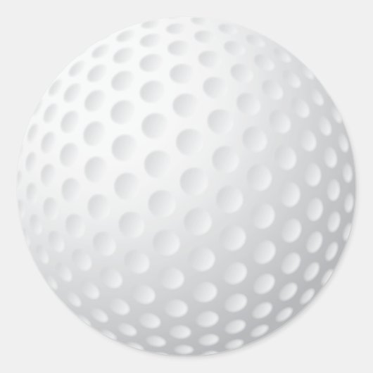 Golf Ball Sticker (Voorkant)