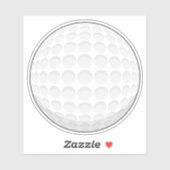 Golf Ball Sticker (Vel)