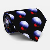 Golf Ball Stropdas (Opgerold)