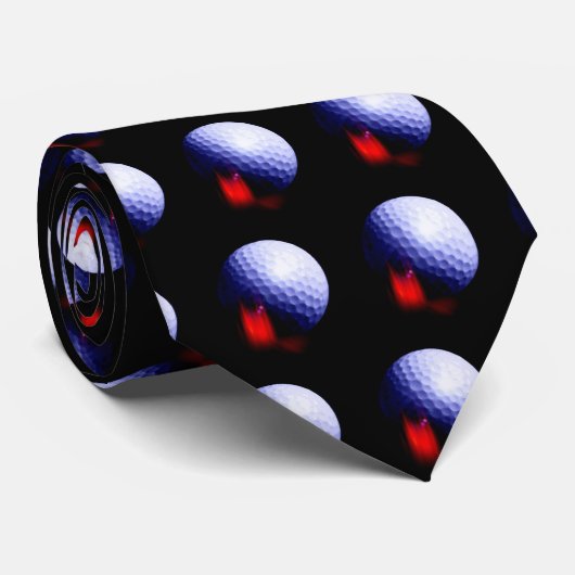 Golf Ball Stropdas (Opgerold)