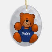 Golf Ball Teddy Bear Ornament (Rechts)