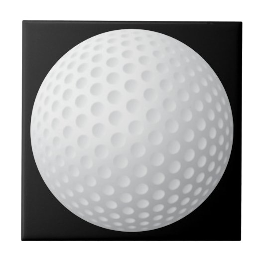 Golf Ball Tegeltje (Voorkant)