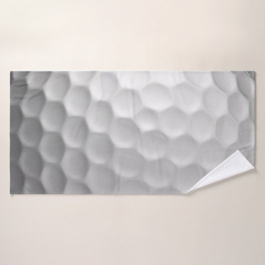 Golf Ball Texture Badhanddoek (Badhanddoek)