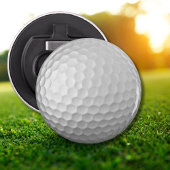 Golf Ball Texture Button Flesopener
