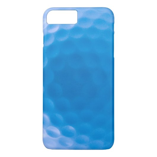 Golf Ball Texture Dimples Arctic Blue Case-Mate iPhone Case (Achterkant)