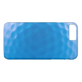 Golf Ball Texture Dimples Arctic Blue Case-Mate iPhone Case (Achterkant (Horizontaal))