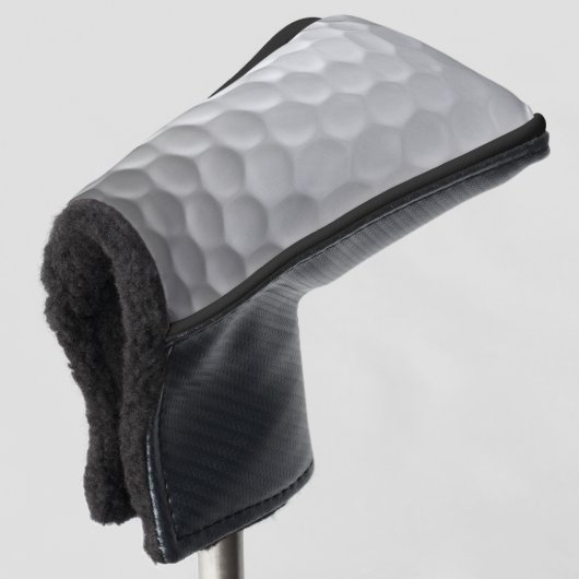 Golf Ball Texture Golfheadcover (3/4 voorkant)