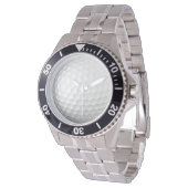 Golf Ball Texture Horloge (Gekanteld)