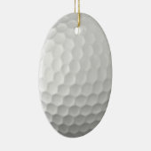 Golf Ball Texture Keramisch Ornament (Rechts)
