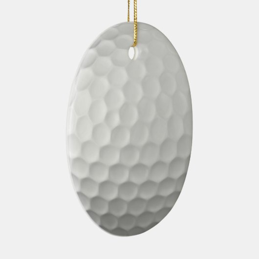 Golf Ball Texture Keramisch Ornament (Rechts)
