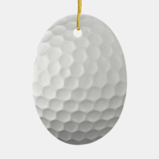 Golf Ball Texture Keramisch Ornament (Voorkant)