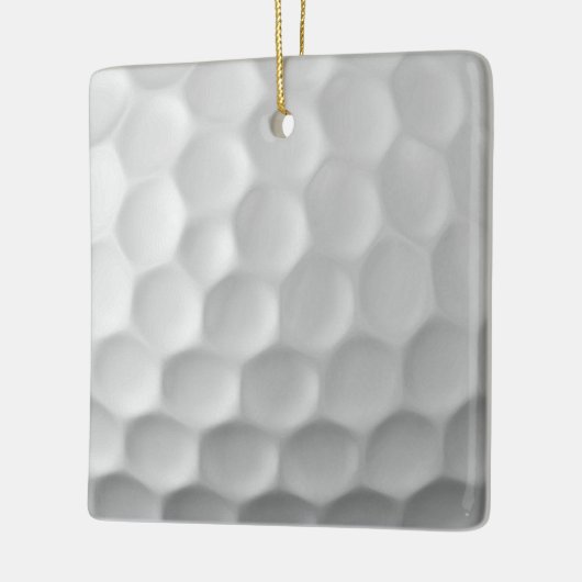 Golf Ball Texture Keramisch Ornament (Links)