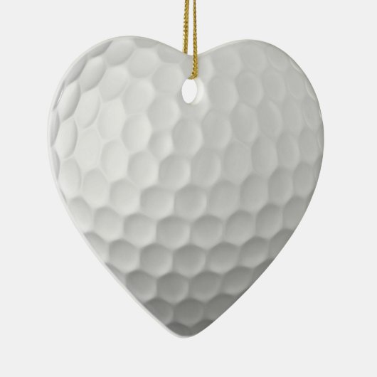 Golf Ball Texture Keramisch Ornament (Rechts)