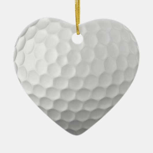 Golf Ball Texture Keramisch Ornament (Voorkant)
