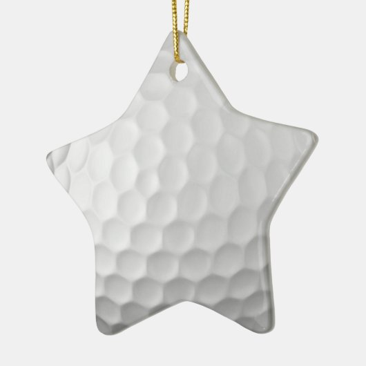 Golf Ball Texture Keramisch Ornament (Links)